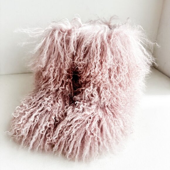 UGG Classic Short Fluff Momma Boots Dusty Pink 39 - Picture 6 of 9